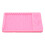 Molde de silicona con patrón de bambú rosa, 6.6oz/186g 16