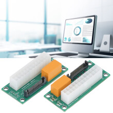Adaptador SATA de 24 pines para arranque sincronizado con fuente de alimentación dual