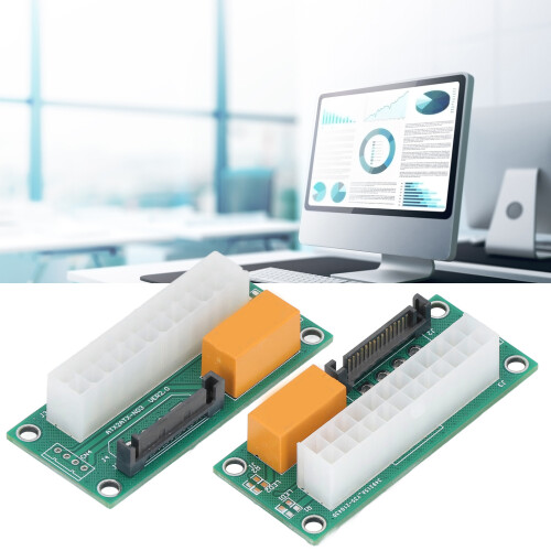 Duale Stromversorgung Sync Starter 24Pin SATA Adapter