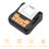 Portable BT Label Maker Wireless 80mm Thermal Receipt Printer BT Connection Use with APP Compatible with IOS Android Smartphone Adjustable 11
