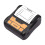 Portable BT Label Maker Wireless 80mm Thermal Receipt Printer BT Connection Use with APP Compatible with IOS Android Smartphone Adjustable 3