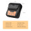 Portable BT Label Maker Wireless 80mm Thermal Receipt Printer BT Connection Use with APP Compatible with IOS Android Smartphone Adjustable 4