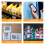 Portable BT Label Maker Wireless 80mm Thermal Receipt Printer BT Connection Use with APP Compatible with IOS Android Smartphone Adjustable 2