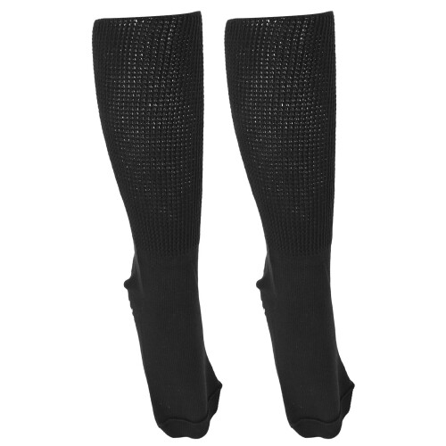 1 par de calcetines diabéticos extra anchos 43cm negros 1