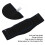 Cinturón lumbar transpirable ajustable de nylon 115x14 cm 9