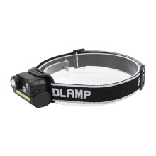 Kopflampe mit Bewegungssensor 2000 mAh 18650 RGB 3 cm IPX4