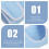 Codera azul 49x43x29 cm ajustable 9
