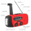 Notfall-Sonnenradio 1200mAh 128x60x45mm Rot/Grün 7