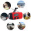 Notfall-Sonnenradio 1200mAh 128x60x45mm Rot/Grün 4