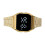Reloj LED dorado 8086, 210 mAh, 1,6/3,5/1,1 cm 9