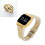 Reloj LED dorado 8086, 210 mAh, 1,6/3,5/1,1 cm 15