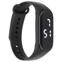 Reloj digital AG10 2x80mAh 1.2cm LED Blanco, Negro