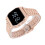 8086 210 mAh Reloj LED de oro rosa, esfera de 3,5 cm 4