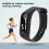 Reloj digital AG10 2x80mAh 1.2cm LED Blanco, Negro 3