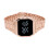 8086 210 mAh Reloj LED de oro rosa, esfera de 3,5 cm 13