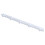 Perchero de pared de aluminio blanco 5 ganchos 44.6x3.2 cm 14