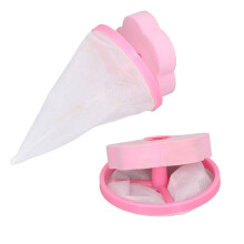 Washing Machine Filter Bag Floating Reusable Laundry Hair Mesh Remover for Pulsator Washer 10pcs Type A