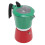 No. 6 cafetera de aluminio para estufa verde de 300 ml 2