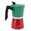 No. 6 cafetera de aluminio para estufa verde de 300 ml 14