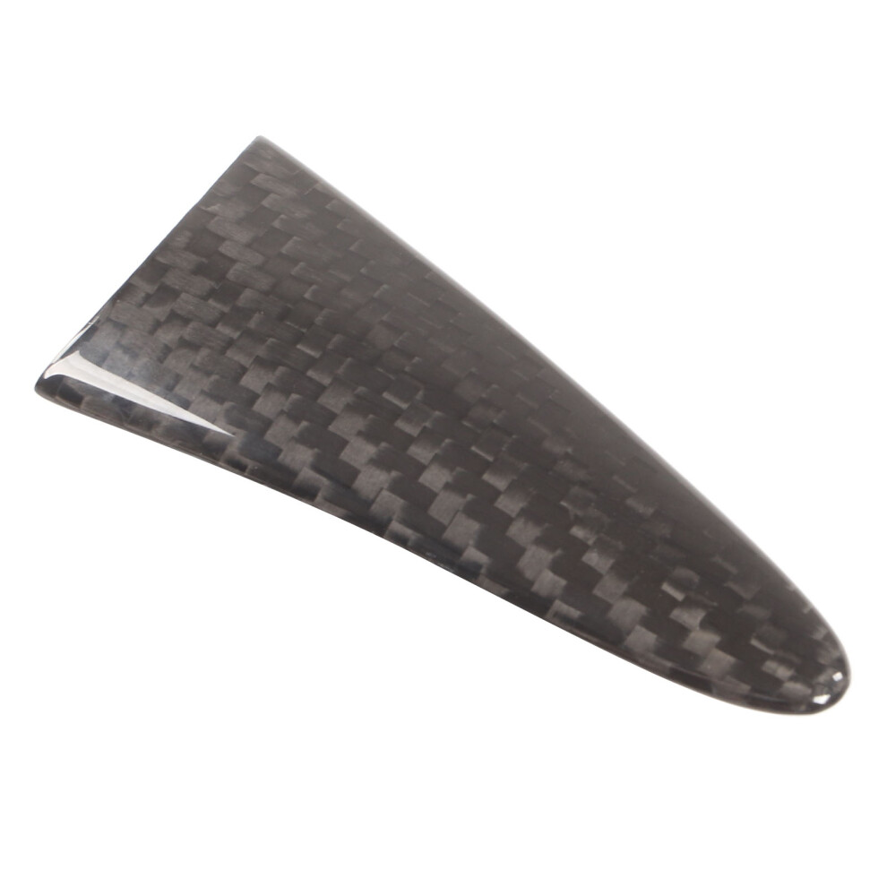 Steering Wheel Center Panel Carbon Fiber Central Piece Decal Sticker Replacement For Infiniti Q50 Q60 7901321407666