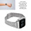 Reloj LED 8086 Plateado, 210 mAh, correa de 1,6 cm, 3,5 cm 12