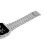 Reloj LED 8086 Plateado, 210 mAh, correa de 1,6 cm, 3,5 cm 8