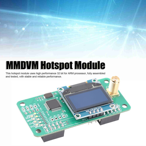 Kit de módulo hotspot MMDVM, ABS verde, pantalla LED 2