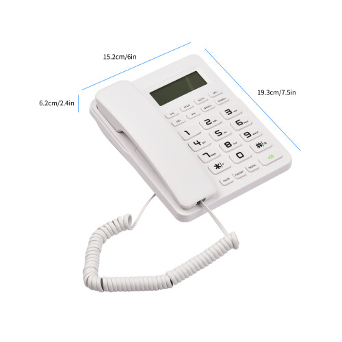 VTC-500 LCD de 16 dígitos, Negro/Blanco 19.3x15.2x6.2cm