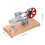 Stirlingmotor Modell 3.0-5.0V 160x85x95mm Silber 6