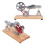 Stirlingmotor Modell 3.0-5.0V 160x85x95mm Silber 8
