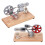 Stirlingmotor Modell 3.0-5.0V 160x85x95mm Silber 13