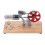 Stirlingmotor Modell 3.0-5.0V 160x85x95mm Silber 14