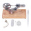 Stirlingmotor Modell 3.0-5.0V 160x85x95mm Silber 2