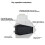 8043 Blanco correa de 2,2 cm, esfera de 1,1 cm, 210 mAh 3