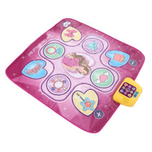 Dance Mat for Girls Children Kids Portable Pink Purple Dance Floor Mat Dancing Pad Fun Educational Toy Gift Pink Purple