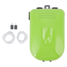 Bomba de oxígeno para acuario recargable 2 salidas 2000 mAh