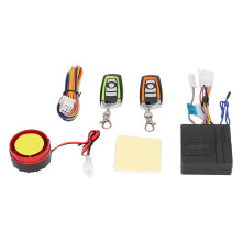 Sistema de alarma para motocicleta de 12 V con 2 controles remotos