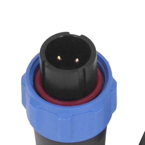 SP13 Conector aeronáutico de 2 pines IP68 ABS enchufe y receptáculo 2