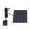 Fuente solar 7V 2.5W ABS, elevación 110cm, 190L/H 12