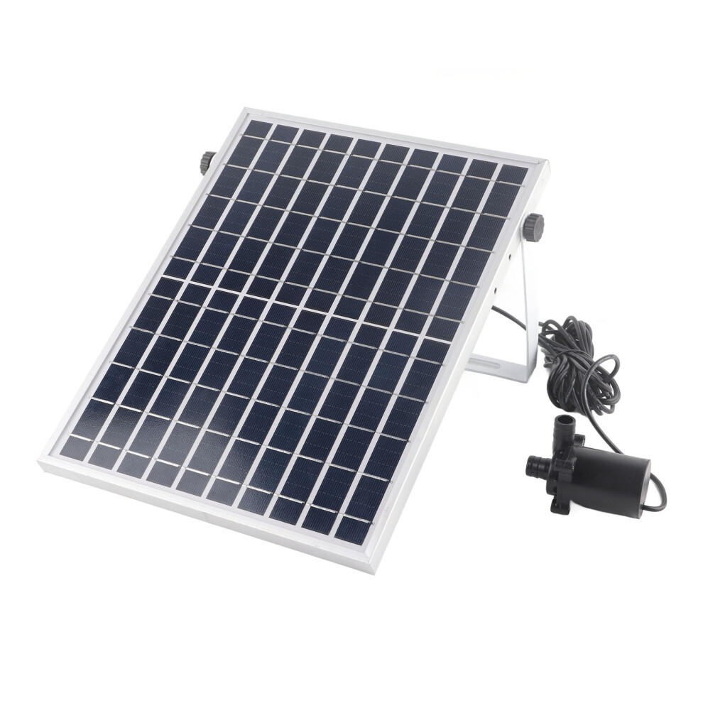 Solar Fountain Pump 10V 12W Multiple Modes Anti Clogging Solar Water Pump Kit For Swimming Pools Water Parks Private Gardens 4231321414047