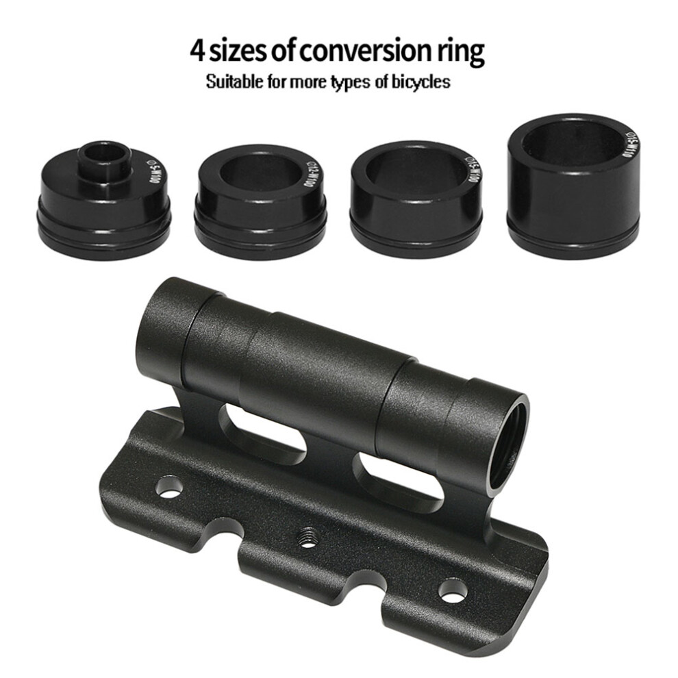 Bike Fork Mount Quick Release Thru Axle Carriers Front Fork Block Car Roof Rack Carriers For 5X100mm 12X100mm 15X100mm 15X110mm 9451321414822