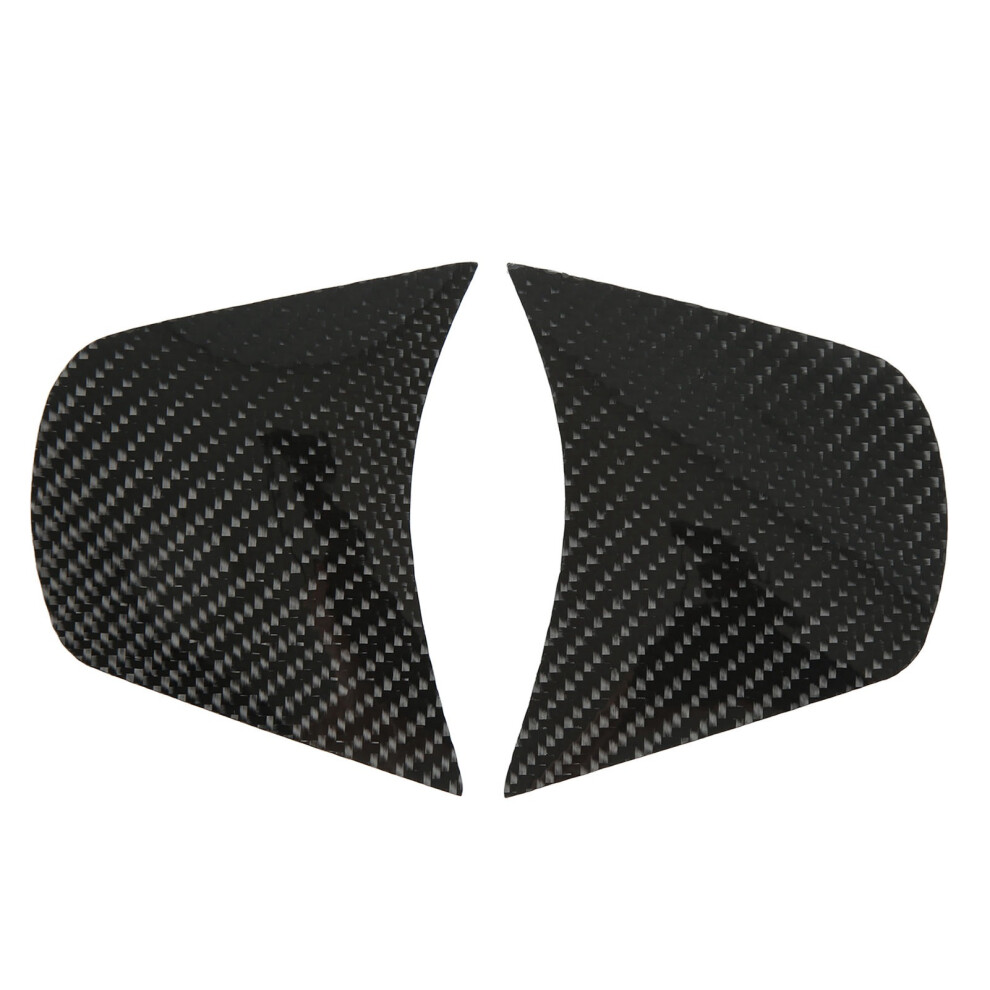 2Pcs Interior Door Handle Bowl Cover Left Right Carbon Fiber Replacement For Nissan 350Z Z33 2003Â2008 7641321417349