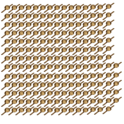 200 Stück 6mm bronze Polsterstifte Eisen glänzend 1