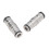 2 piezas Conector de poste Ball Lock, acero inoxidable 5x1.5x1.5cm 14
