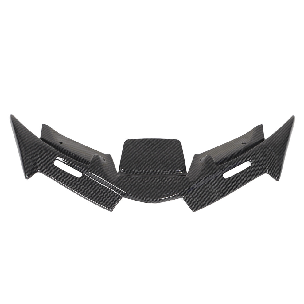Motorcycle Front Fairing Winglet Abs Wearproof Aerodynamic Fairing Wing Replacement For Yzf R15 V4 2022 And Up Carbon Fiber Style 8431321417970