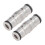 2 piezas Conector de poste Ball Lock, acero inoxidable 5x1.5x1.5cm 15