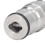 2 piezas Conector de poste Ball Lock, acero inoxidable 5x1.5x1.5cm 5