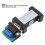 Convertidor RS232 a RS485 Adaptador bidireccional de ABS 12