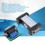 Convertidor RS232 a RS485 Adaptador bidireccional de ABS 3