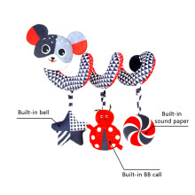 Spiral Activity Hanging Pram Toys for Baby Cartoon Stroller Toy Cart Seat Pram Toy Newborn Gift